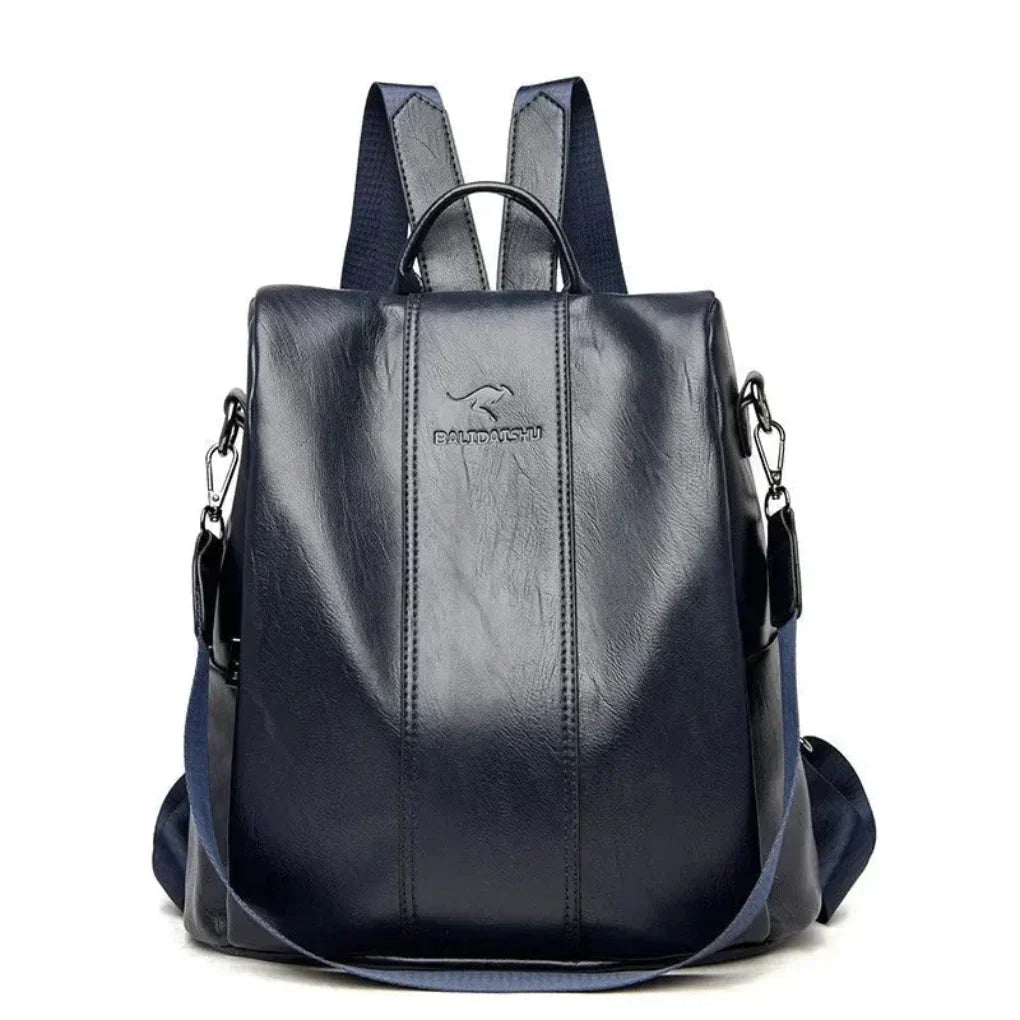 Secure women's anti-theft travel backpack with RFID blocking & smart organization for peace of mind.
