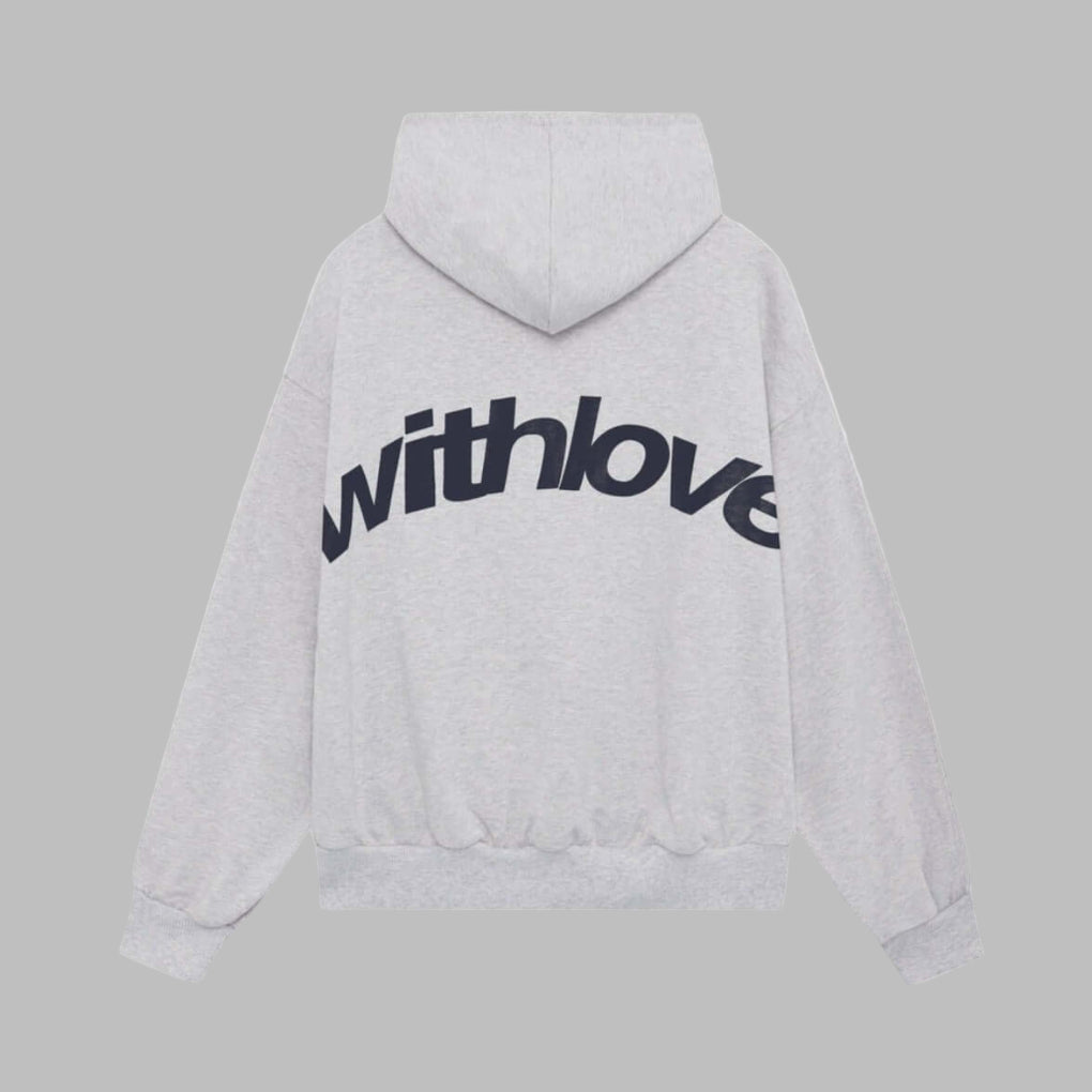 Women's cozy graphic hoodie in soft fabric, perfect for comfortable everyday style & casual loungewear.