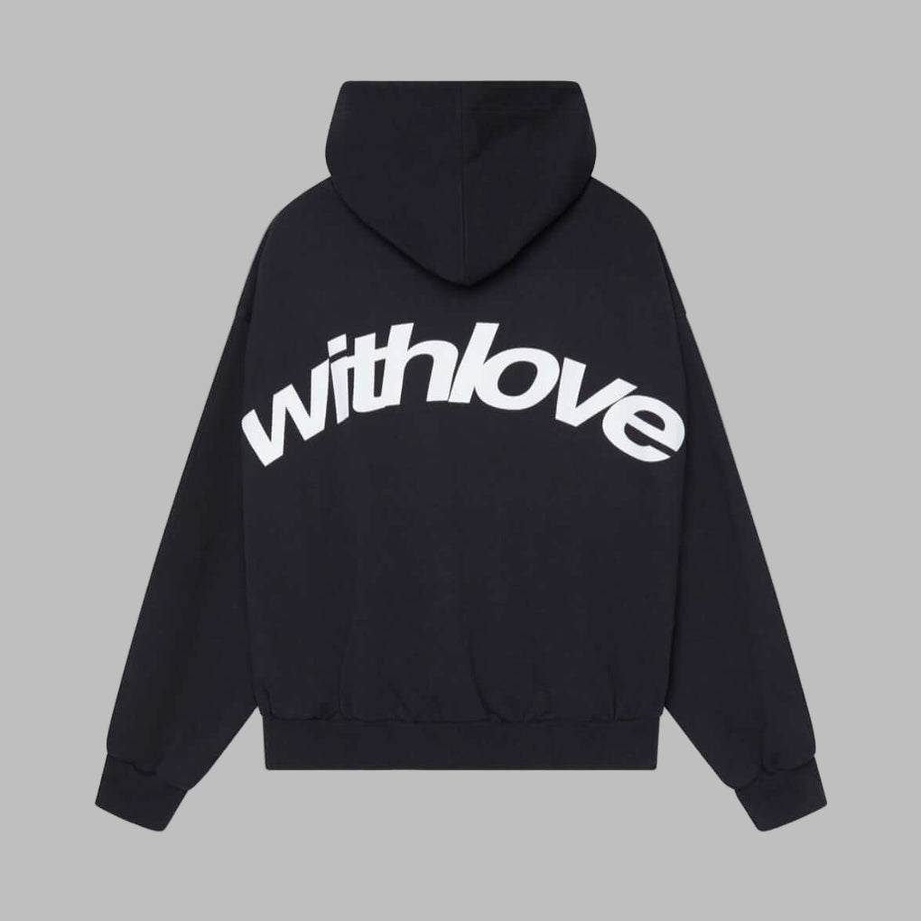 Stylish women's graphic hoodie for layering. Comfortable and cozy, ideal for casual fashion & everyday wear.