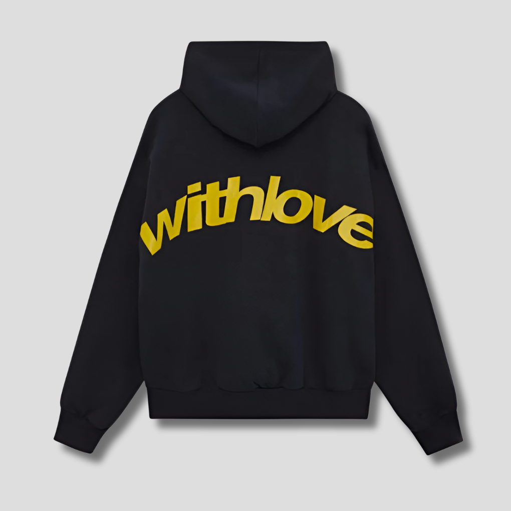 New women's graphic hoodie offering effortless everyday style. Soft, cozy, and versatile for casual wear.