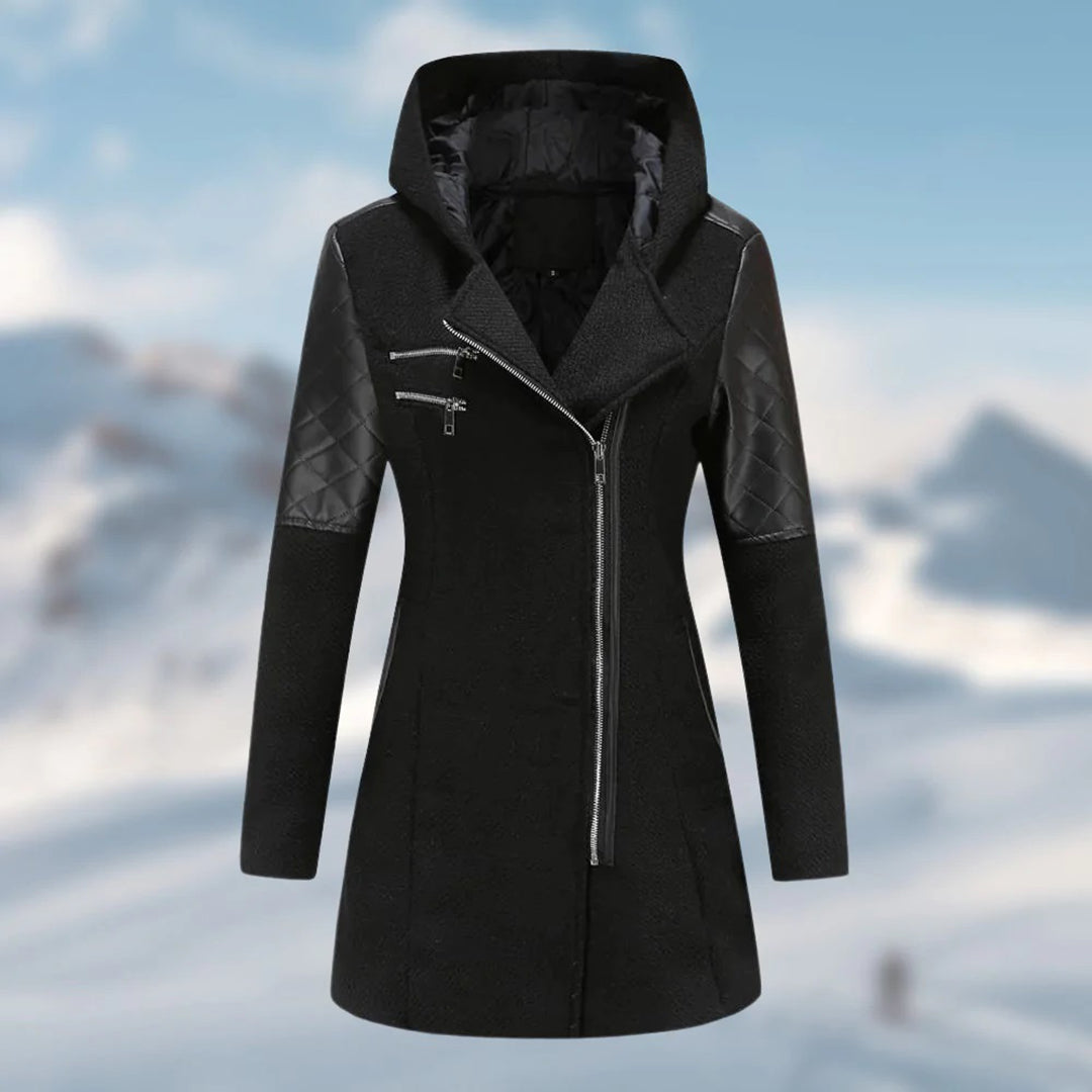 Women's ultimate warmth winter coat. Cozy quilted design, perfect for cold weather fashion & comfort.