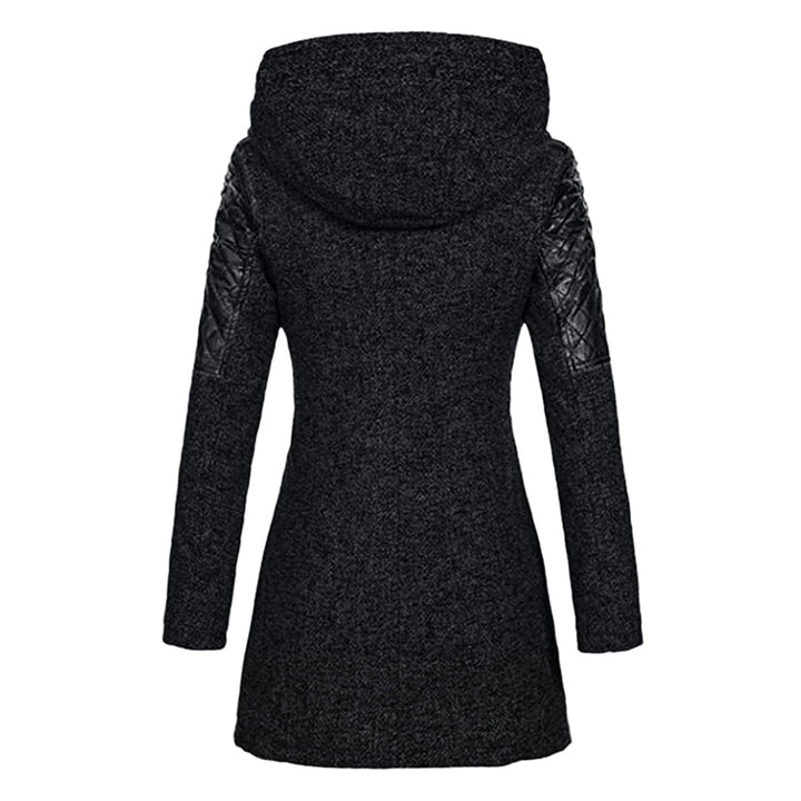 Cozy women's winter coat featuring quilted design for superior warmth & everyday cold weather wear.