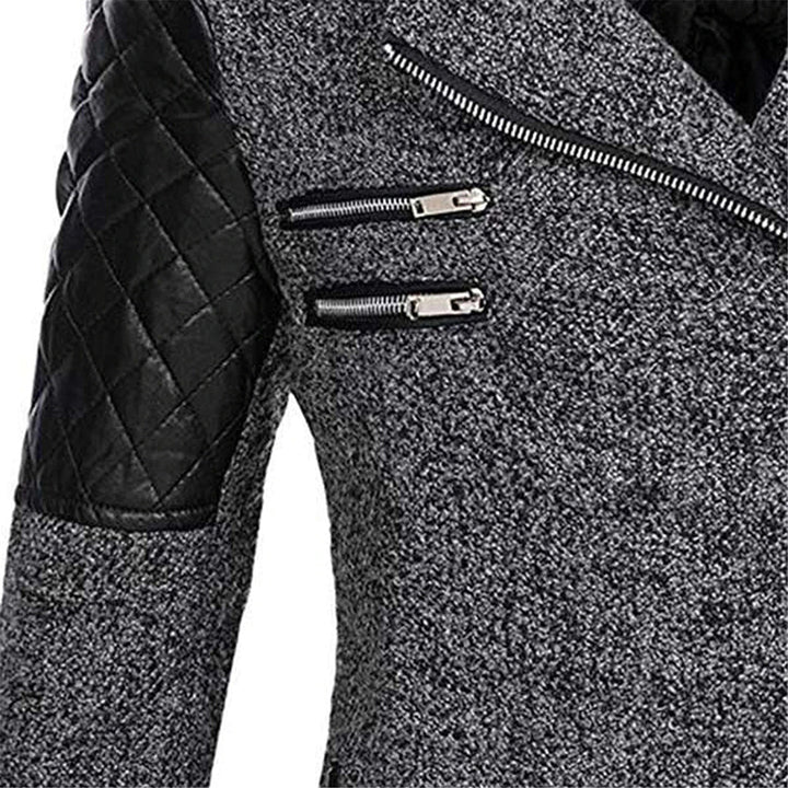Warm women's outerwear: stylish quilted jacket, perfect for winter fashion & ultimate cold protection.