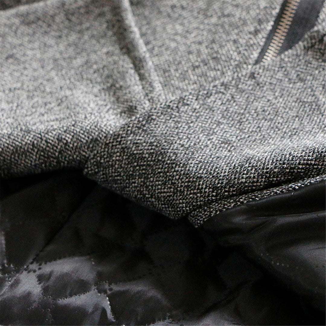 Practical women's winter coat, featuring a quilted design for superior warmth in cold weather.