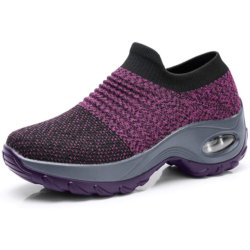 Breathable women's orthopedic walking shoes, promoting foot health with superior cushioning and ergonomic support.
