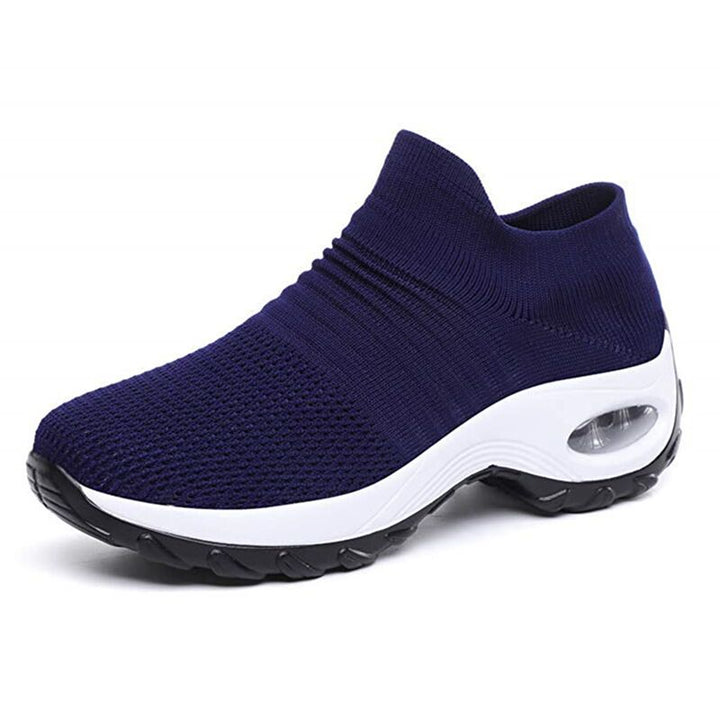 Orthopedic comfort shoes for women, engineered to provide foot pain relief and excellent arch support during walking.