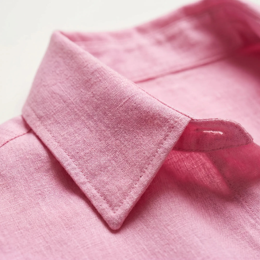 Versatile women's oversized button-down shirt, styled casually open or closed, great for summer fashion.