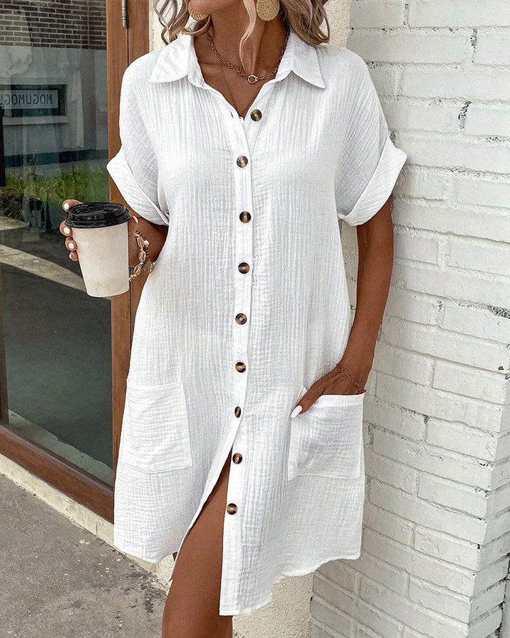 Women's comfortable sleeveless summer dress in a relaxed, flowy fit. Perfect casual everyday sundress.