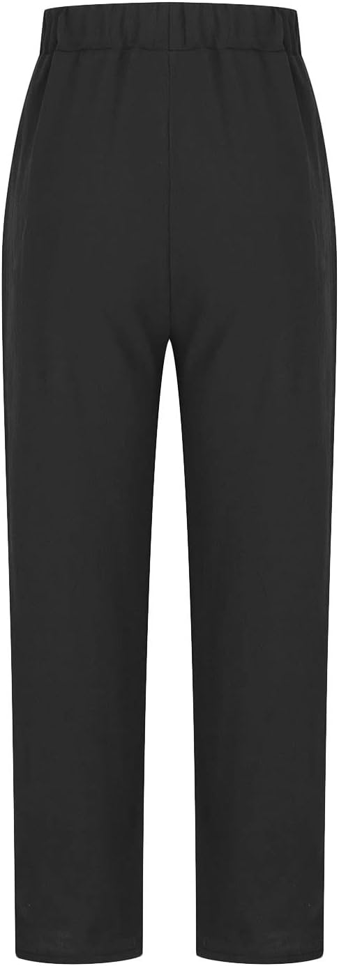 Comfortable ladies' loose fit trousers, perfect modern style for travel and everyday elegance.