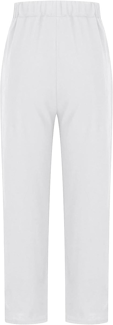 Relaxed fit travel pants for women, offering chic style and everyday elegance.
