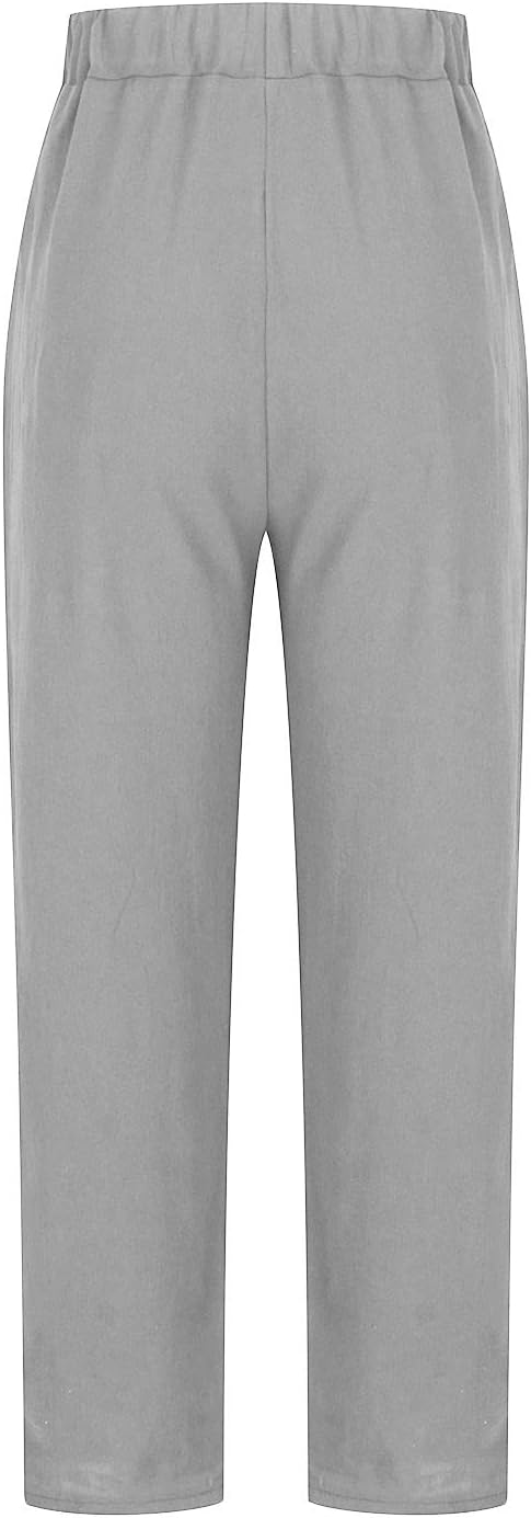 Ladies' comfortable bottoms, loose fit design for everyday elegance and modern style.