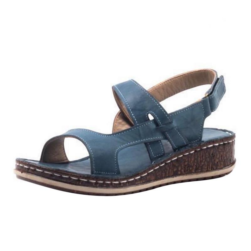 Chic women's summer wedge sandals, combining elegance, comfort, and fashion for any occasion.