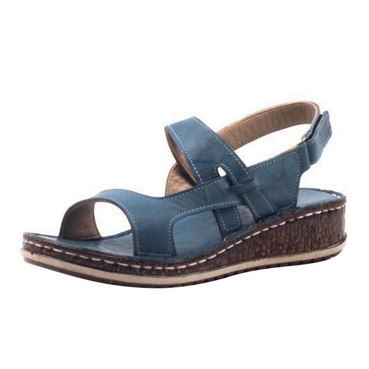 Chic women's summer wedge sandals, combining elegance, comfort, and fashion for any occasion.