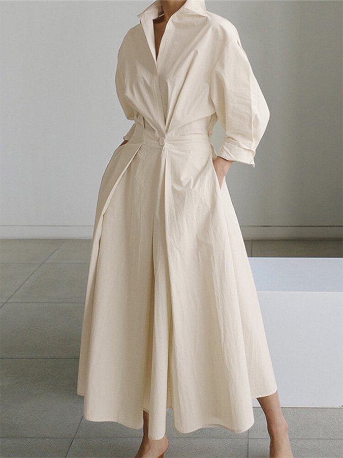 Women's elegant flowing long maxi dress, perfect for sophisticated evening wear or timeless party style.