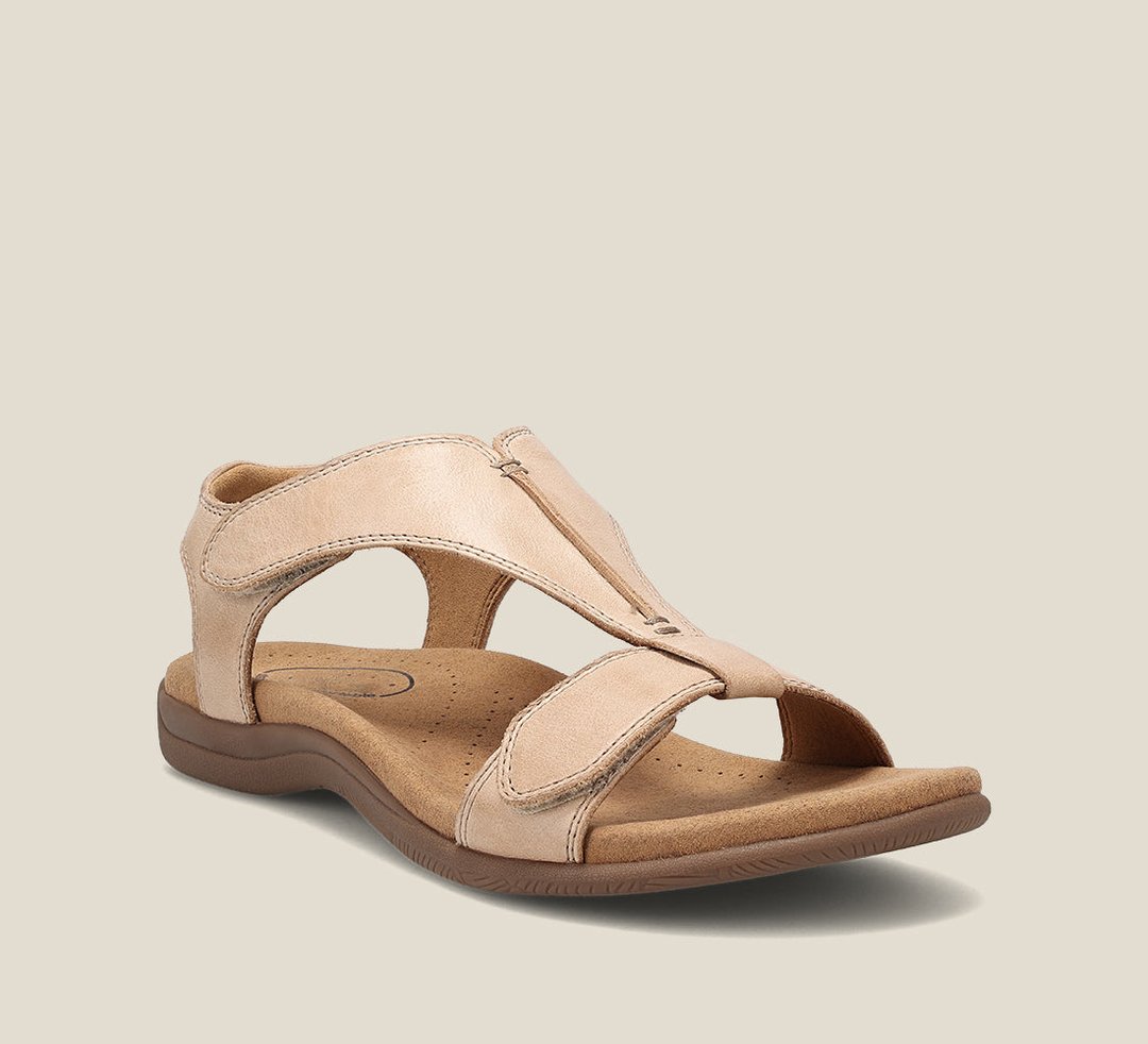 Orthopedic women's sandals, providing excellent arch support and cushioning for foot health & comfort.