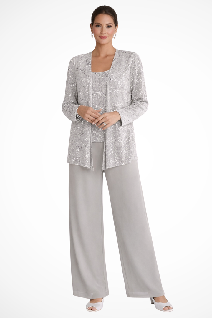Women's elegant three-piece formal evening set. Perfect for galas & special occasions.