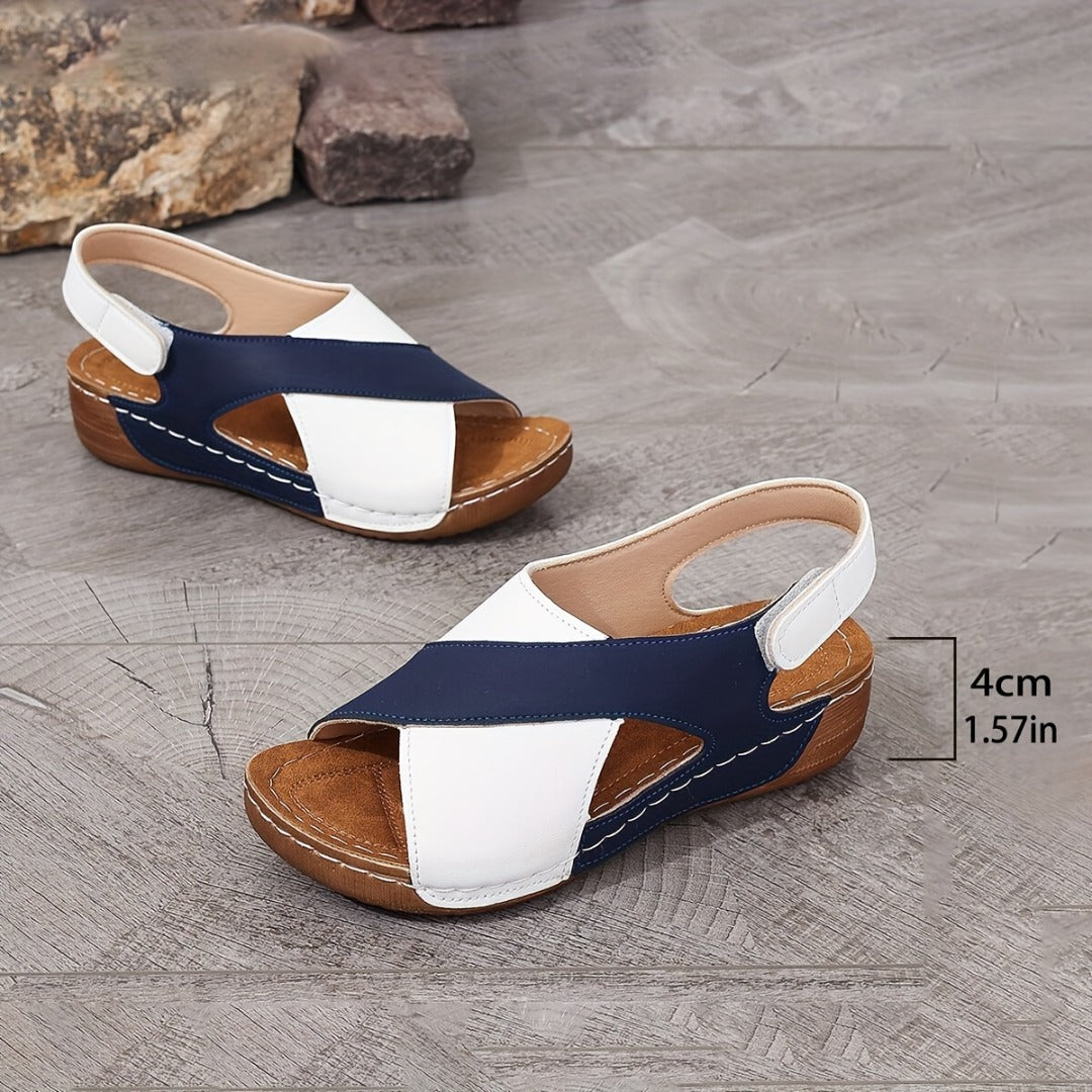Women's ergonomic sandals with superior arch support & cushioned sole for maximum comfort.