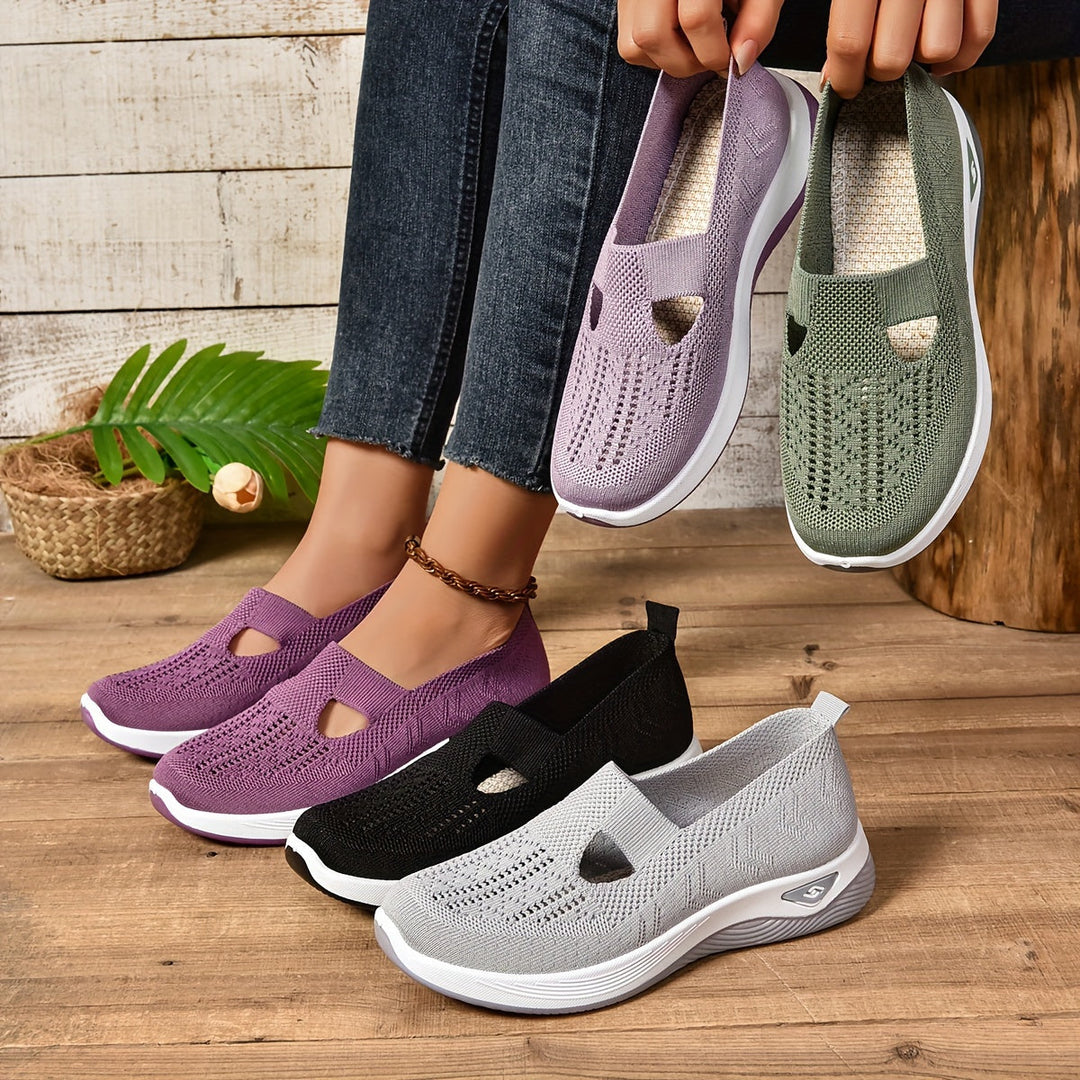 Women's ergonomic slip-on sneakers for ultimate comfort and easy daily wear.