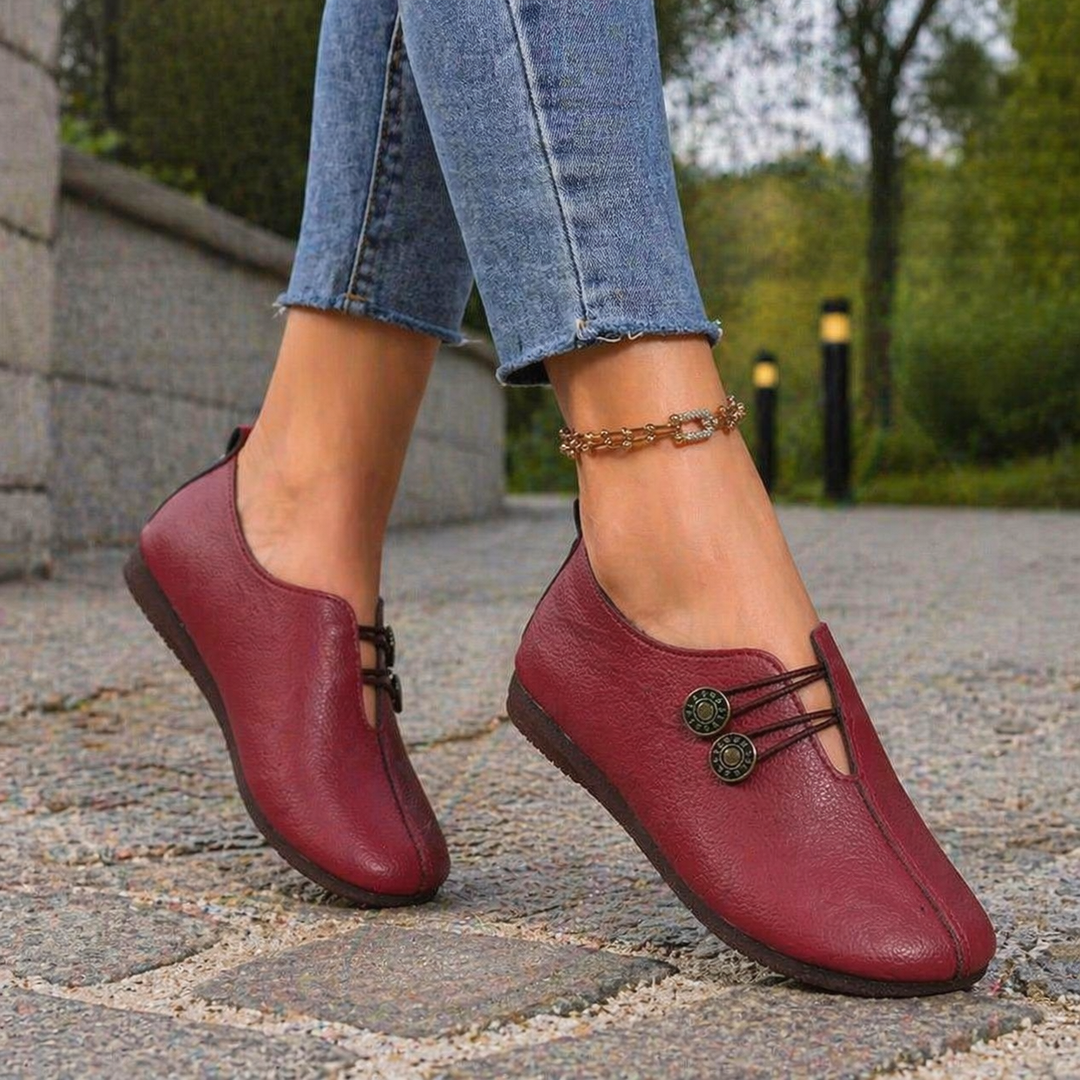 Zero drop women's slip-on barefoot shoes, highly flexible for natural walking and foot health.