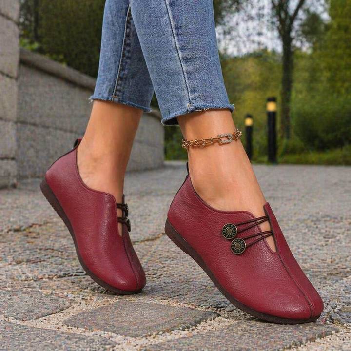 Zero drop women's slip-on barefoot shoes, highly flexible for natural walking and foot health.