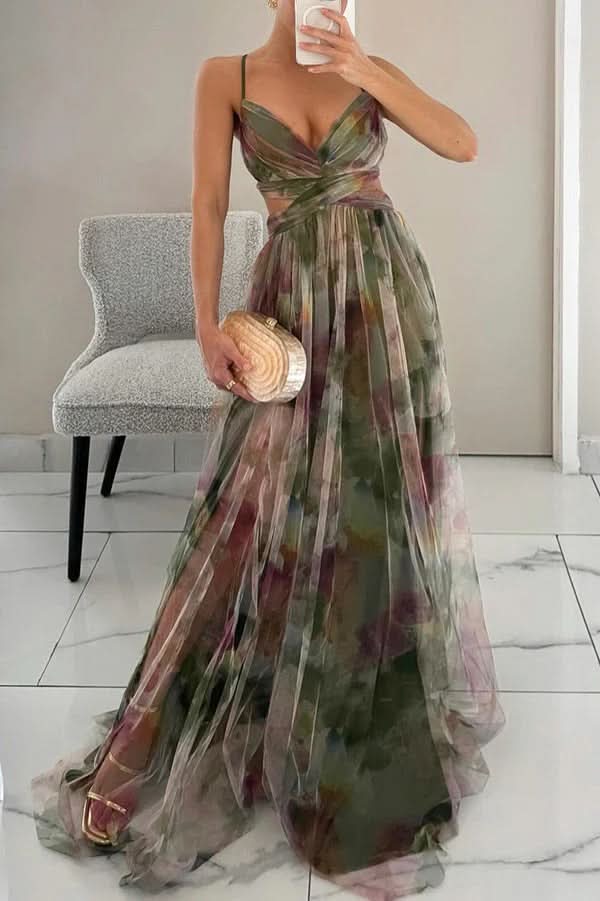 Stylish sleeveless maxi dress for women, with a flowing silhouette, great for day to night looks.