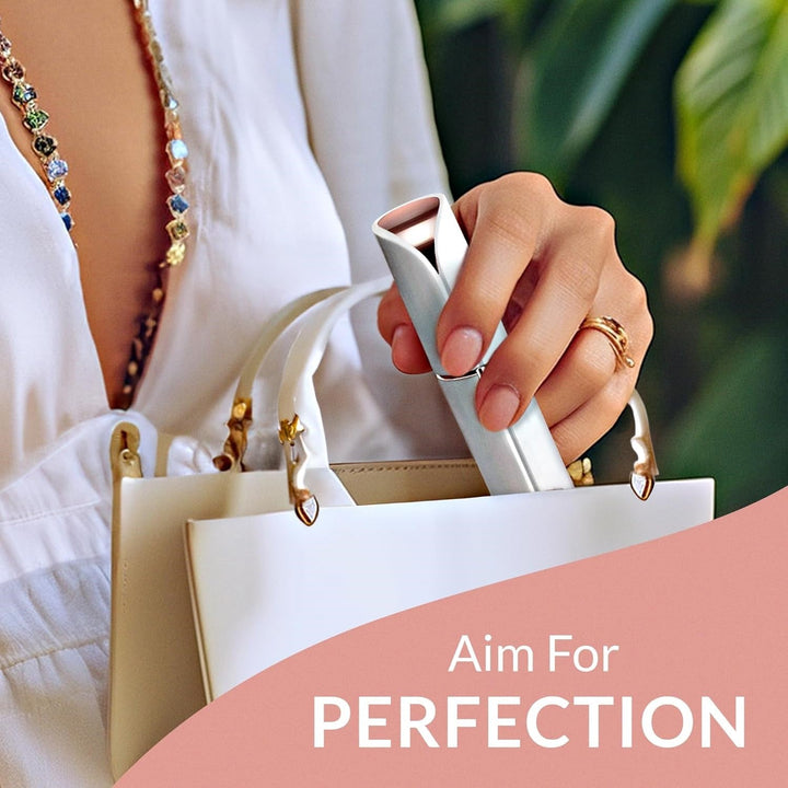 Pain-free facial hair trimmer for women, an ideal beauty gift for a radiant and smooth complexion.