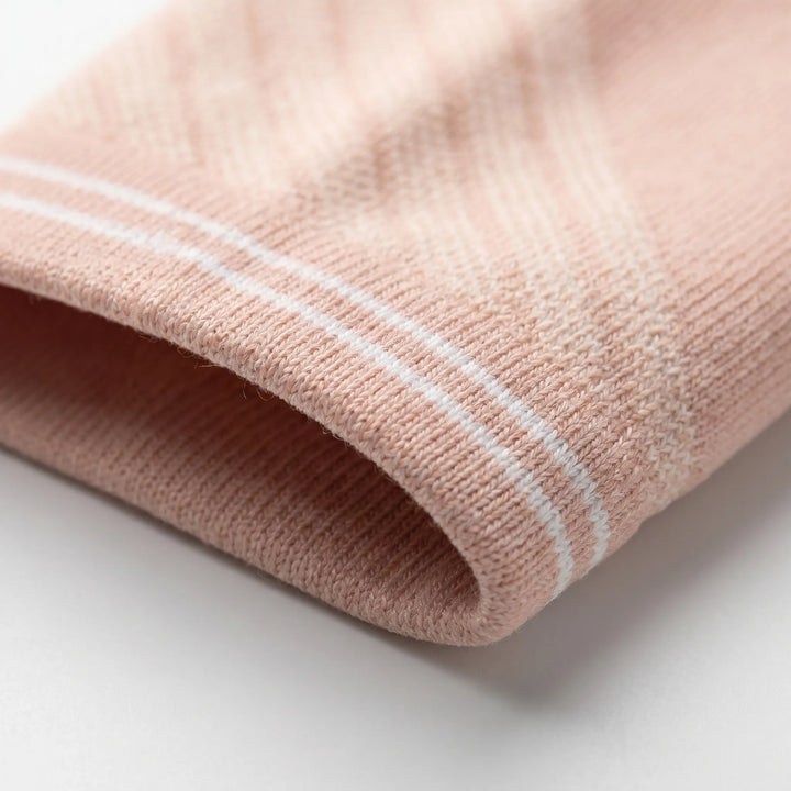 Women's knee-high compression socks for nurses, providing comfort and support during long shifts.
