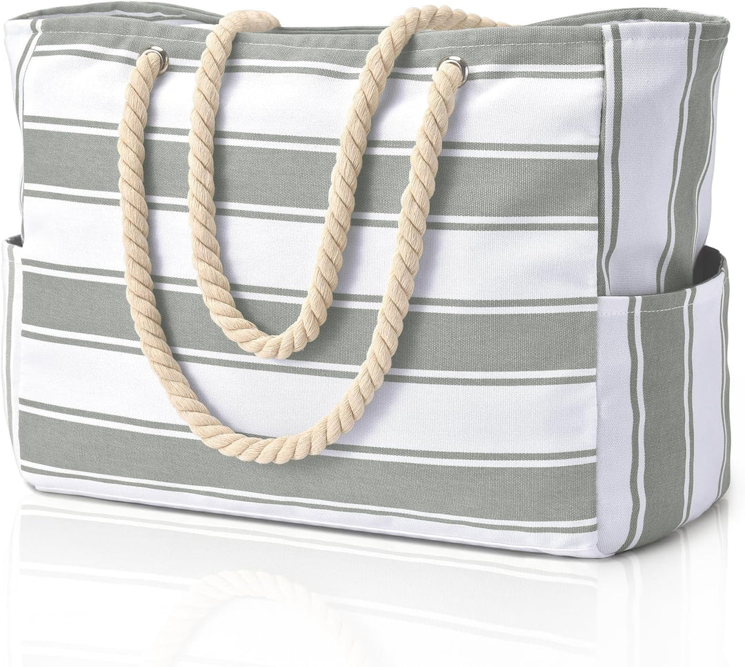 Women's practical summer tote, large capacity, waterproof, sandproof.
