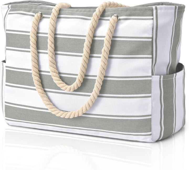 Women's practical summer tote, large capacity, waterproof, sandproof.