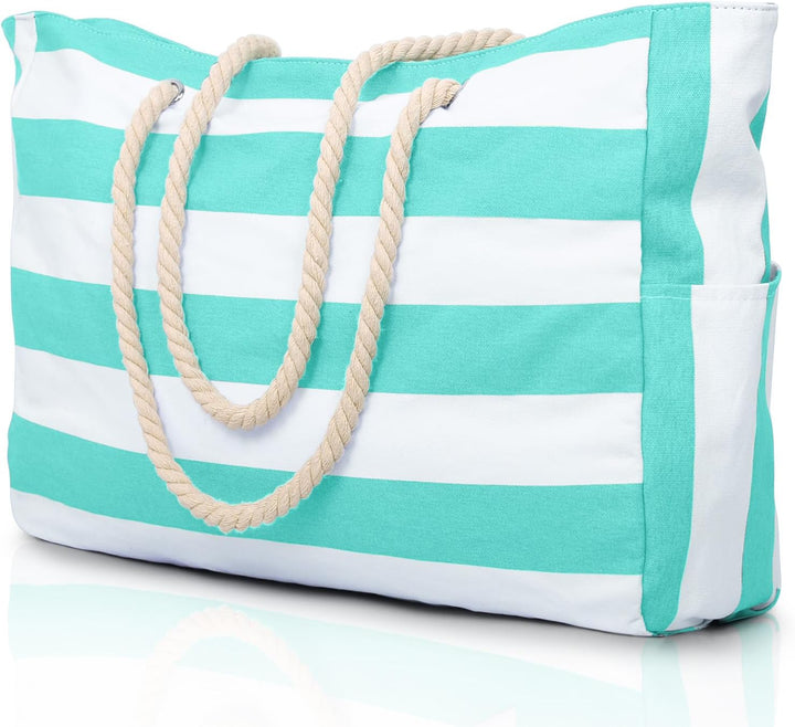 Women's robust waterproof sandproof tote, designed for the elements.