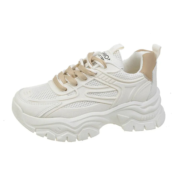 Women's lightweight athletic sneakers, breathable mesh design for ultimate comfort & walking.