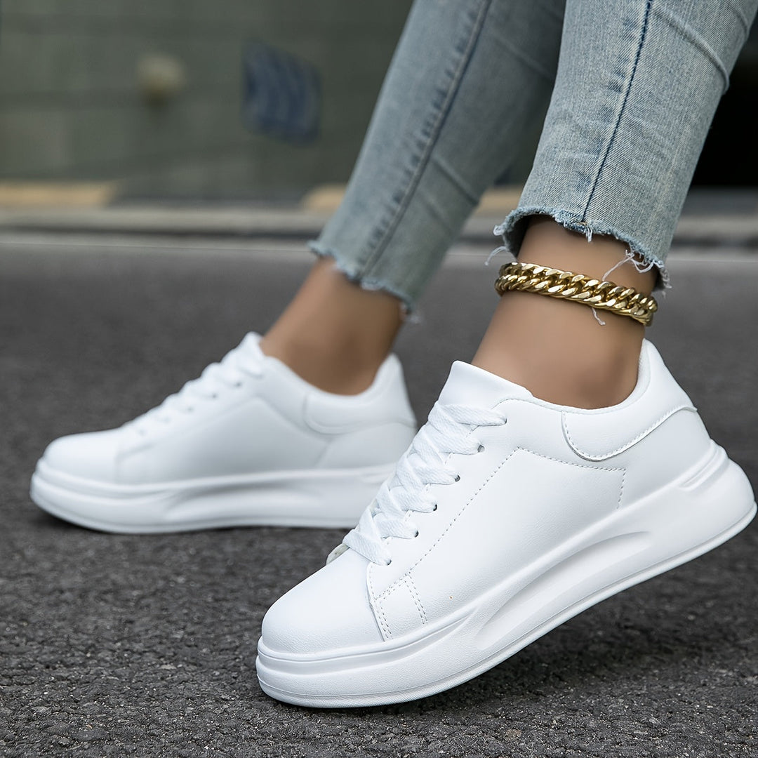 Lightweight women's comfort sneakers featuring responsive cushioning & supportive design for daily wear.