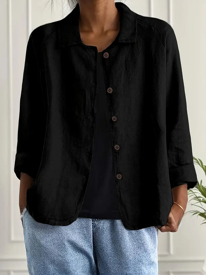 Chic women's shirt cardigan, lightweight and versatile, perfect for spring fashion.