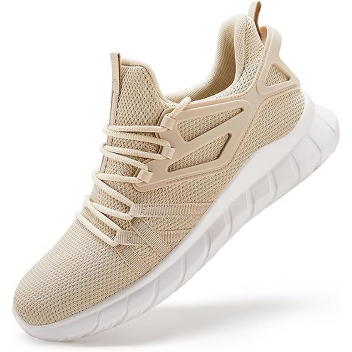 Comfortable women's slip-on athletic sneakers, perfect for walking or daily errands.