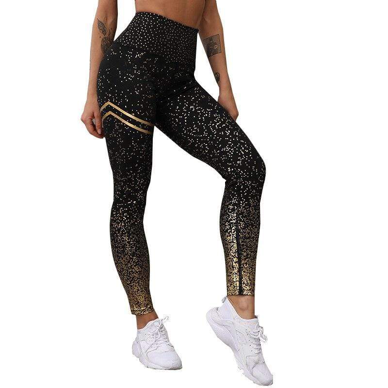 Women's lilac high waist sport leggings. Ideal activewear, yoga pants, & workout gear for fitness.