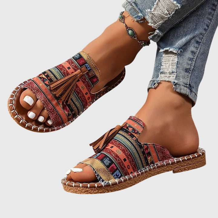 Stylish Lorraine women's orthopedic sandals, designed for ultimate comfort, arch support, & pain relief.
