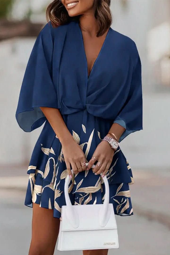 White women's off-shoulder bohemian mini dress, a breezy summer vacation and casual wear option.