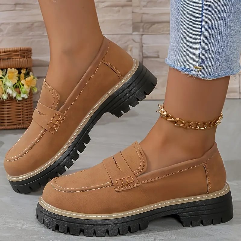 Women's orthopaedic loafers with arch support and a wide toe box for superior comfort.