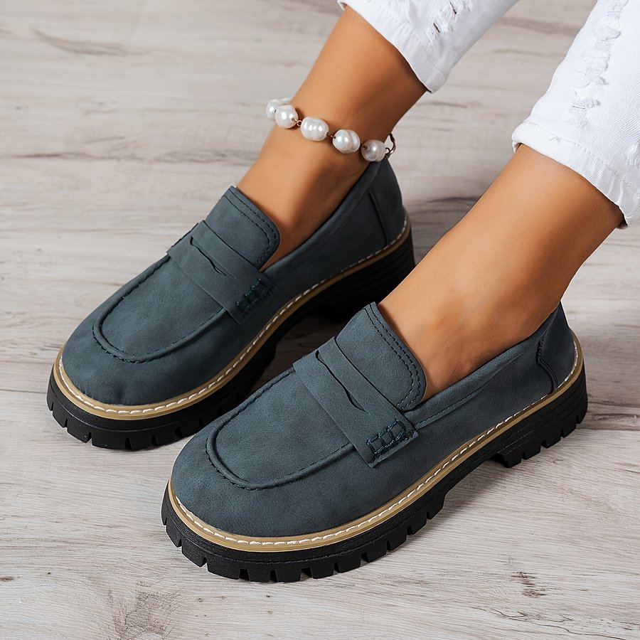 Soft, flexible women's orthopaedic loafers with a wide toe box for ultimate comfort and support.