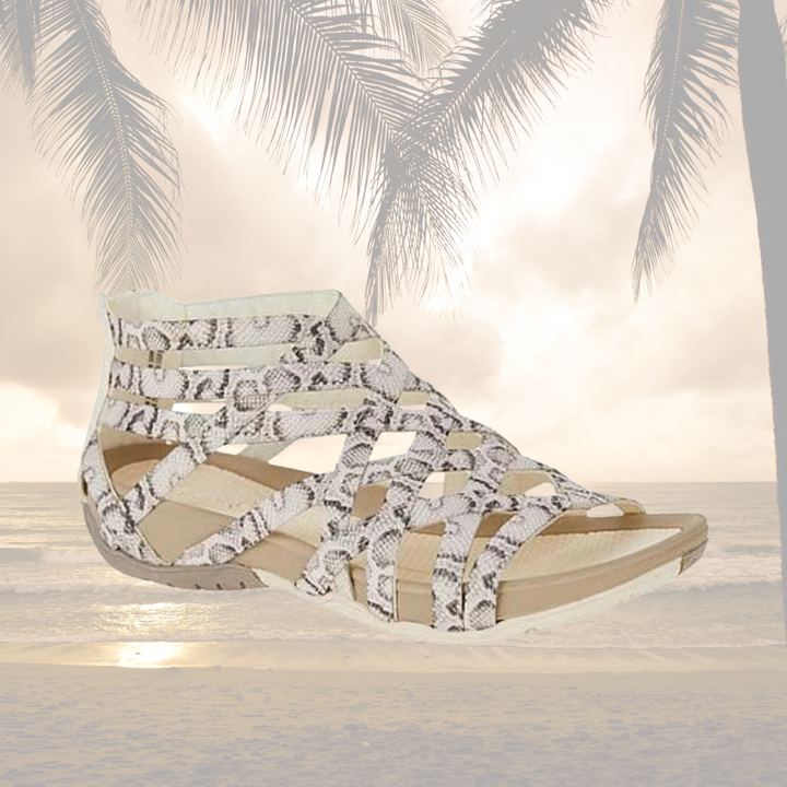 Comfortable women's orthopedic adjustable sandals, designed for summer daily wear & active lifestyles.