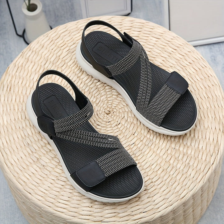Women's orthopedic arch support sandals for plantar fasciitis, offering foot pain relief.
