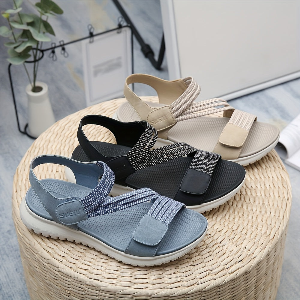 Orthopedic women's footwear, arch support sandals for plantar fasciitis, reducing foot pain.