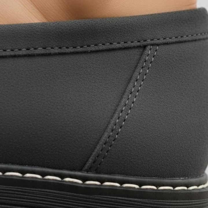 Health-focused women's orthopedic loafers, providing cushioned foot support for women.