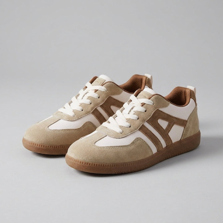Fashionable women's low-top comfort sneakers. Casual & supportive shoes perfect for summer travel & daily walking.