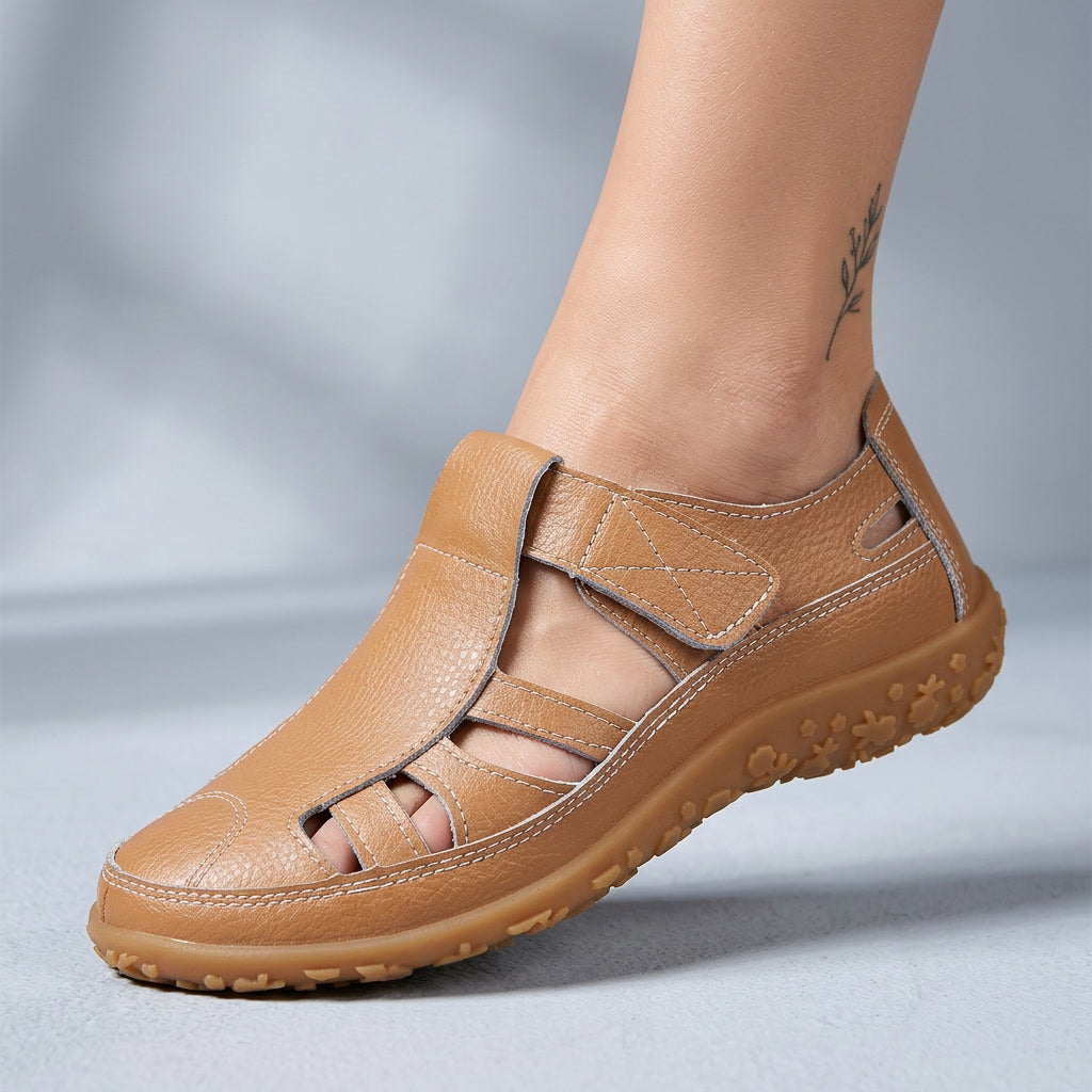 Womens orthopedic sandals, non-slip, perfect for summer activities with comfortable arch support.