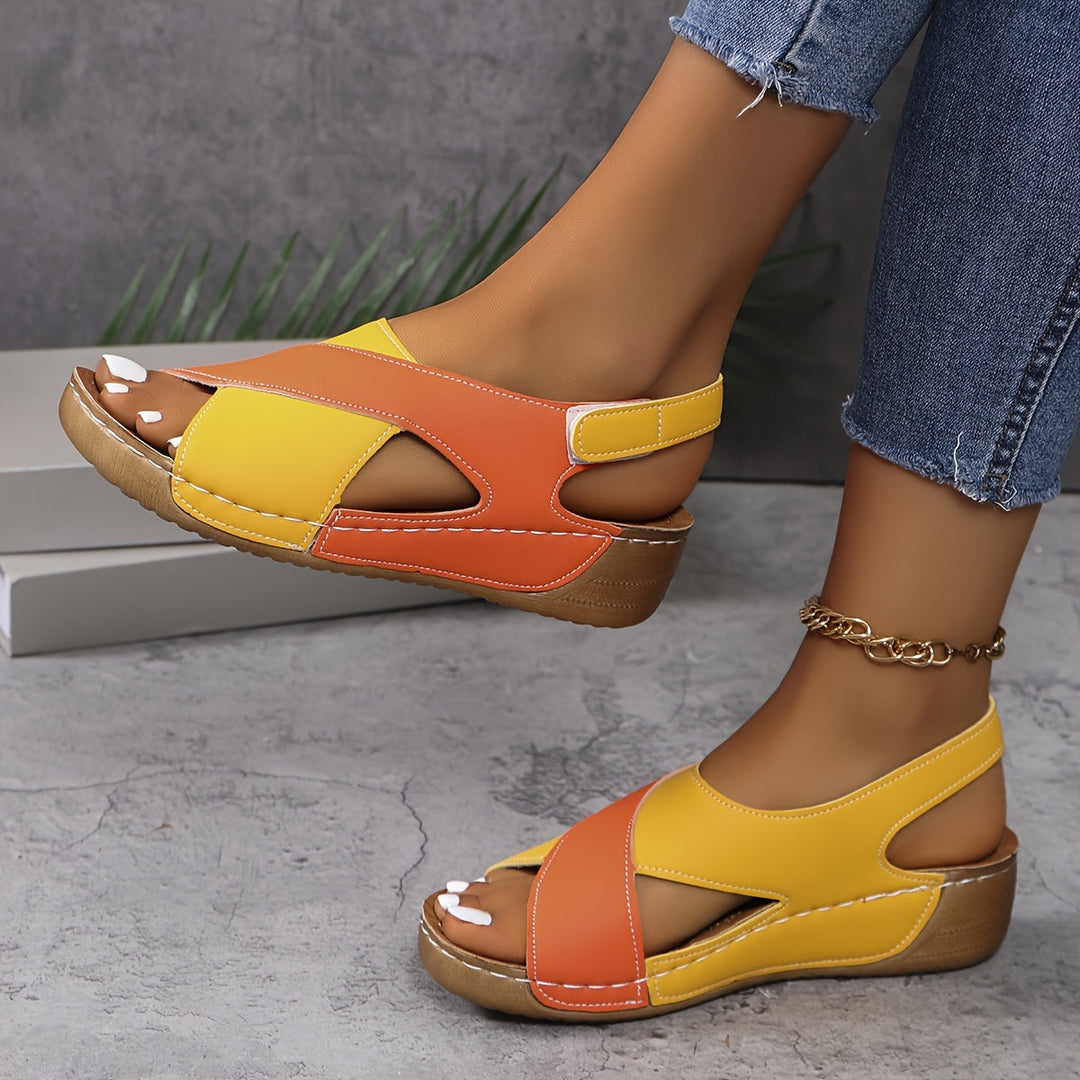 Foot health focused women's sandals: adjustable, supportive, and comfortable for everyday wear.