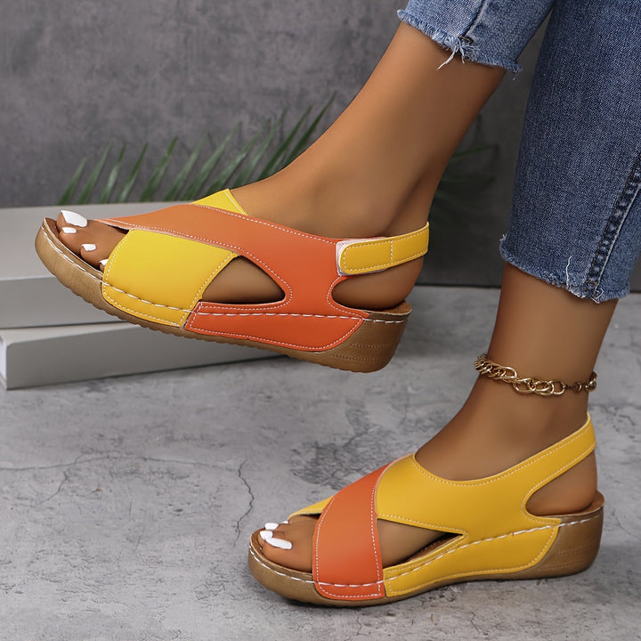 Foot health focused women's sandals: adjustable, supportive, and comfortable for everyday wear.