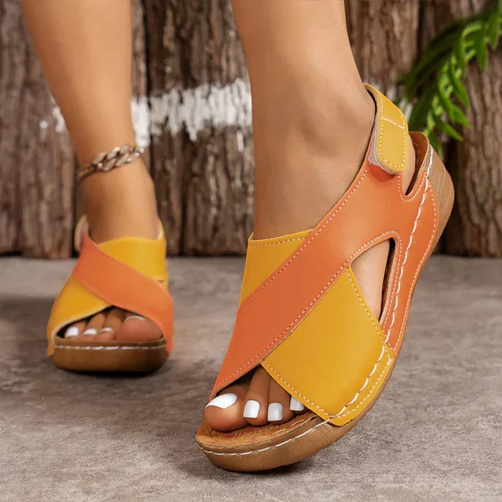 Supportive women's sandals with orthopedic arch support for ultimate comfort. Stylish lightweight footwear for summer.