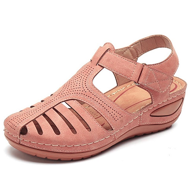 Stylish women's summer sandals, orthopedic design, arch support, lightweight & ergonomic for all-day wear.