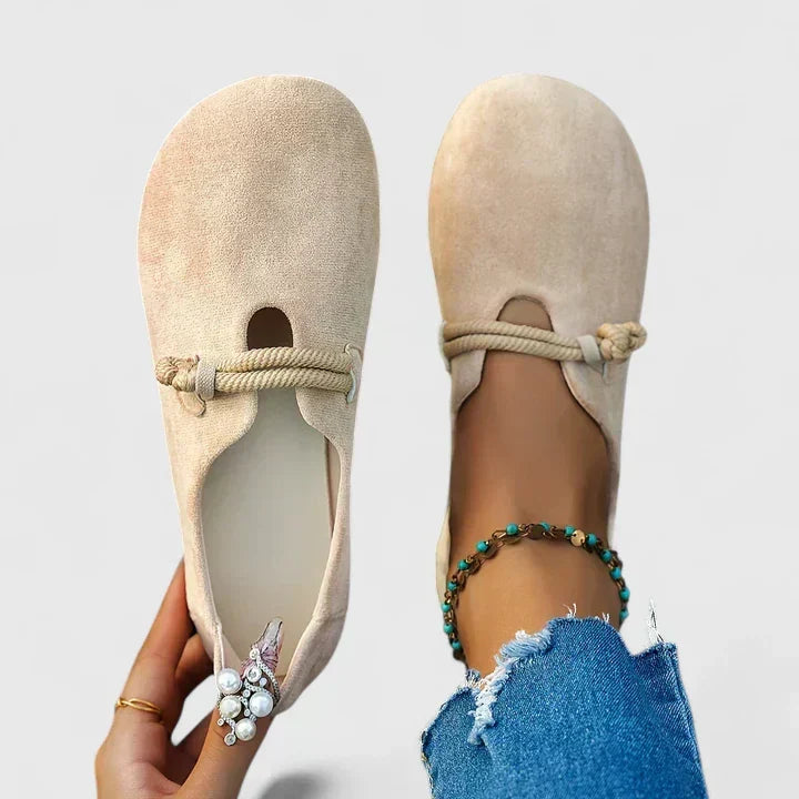 Women's orthopedic slip-on loafers for all-day cushioned comfort & arch support.